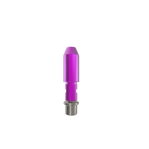 Análogo de implante dental de acero inoxidable - 80-02-20-D - Shorter Implant - recto / de escaneado