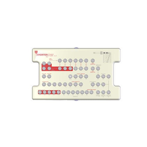 Kit de instrumentos para implantología dental - SHR-00-001 - Shorter Implant