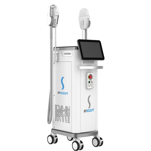 Unidad de body contouring con electroestimulación muscular - Beijing Hoplaser - en carro