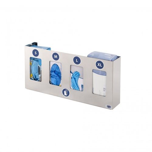 Dispensador de guantes - 957440 - Epibox - de acero inoxidable