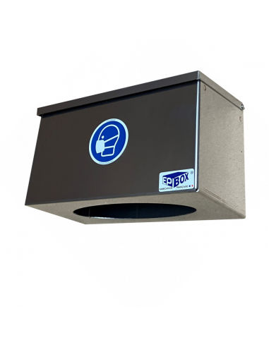 Dispensador de mascarillas - 957418 - Epibox - de acero inoxidable