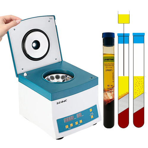 Minicentrífuga de laboratorio - LC-04C - Zhuhai Longtime Biological Technology Co., Ltd. - biológica / de mesa / automática