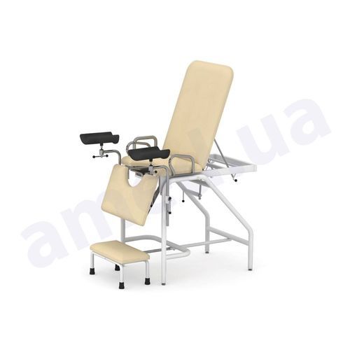 Sillón de reconocimiento ginecológico - КГ1.100 - Amed - mecánico / de 3 secciones / azul