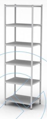 Scaffalatura di stoccaggio - 03-08.711 - Labexpert