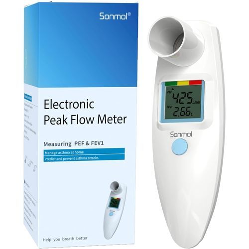 Espirómetro electrónico - SMPF-2S - Moffy Innovation (Chongqing) Technology Co., Ltd. - portátil de mano / para uso doméstico / con Bluetooth