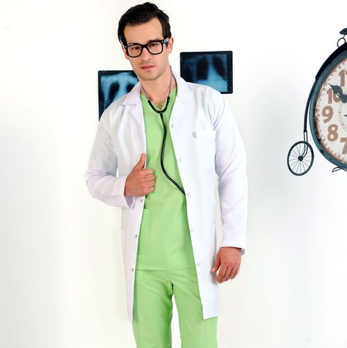 casaca sanitaria unisex - Temex Medical Textile