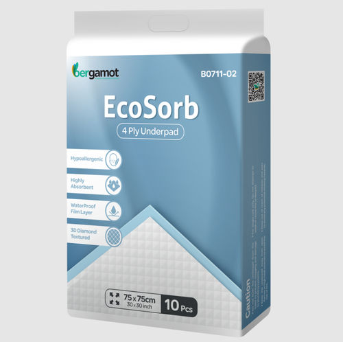 Sábana protectora de incontinencia - Ecosorb  - Bergamot - antitranspirante / acolchada / antideslizante