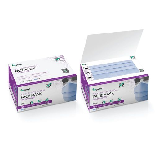 Mascarilla quirúrgica de tipo IIR - B0501 - Bergamot - de polipropileno / sin látex / sin fibra de vidrio