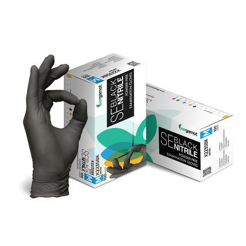Guante de nitrilo - X2235BK - Bergamot - sin látex / de laboratorio / de reconocimiento