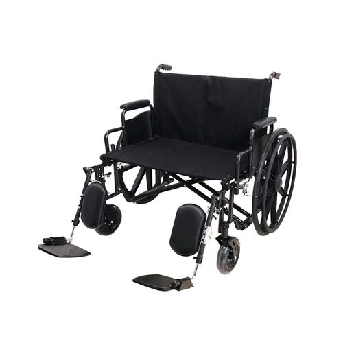 Silla de ruedas manual - Array HD Extra Wide K7  - Rhythm Healthcare - de exterior / de interior / de altura regulable