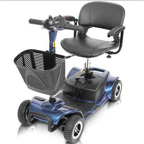 Scooter para movilidad reducida eléctrico - MOB1027BLU  - Vive Health - con 4 ruedas / plegable / con baúl