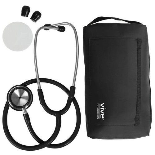 Estetoscopio simple - DMD1017BLK - Vive Health - de acero inoxidable