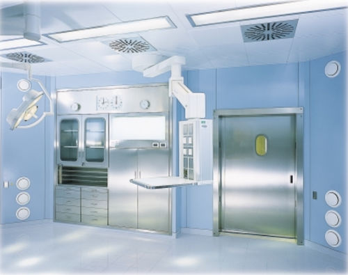Panel para sala de operaciones - VINCAL - fijo / de acero
