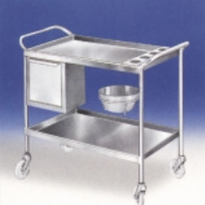Carro médico - CF/4315 - VINCAL - para medicamentos / de acero inoxidable / móvil