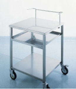 Carro para quirófano - 99CF014 - VINCAL - de acero inoxidable / móvil