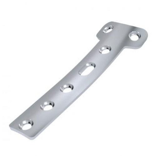 Placa de compresión para húmero - 5211-002-0 series - Ortobio - porción proximal / bloqueada / de acero inoxidable