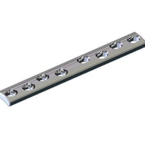 Placa de compresión para fragmentos óseos grandes - 5204-001-0 series - Ortobio - bloqueada / de acero inoxidable