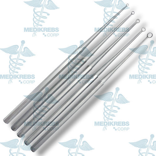 Cureta para cirugía - NS268 - Medikrebs Corp. - para neurocirugía / de huesos / apta para autoclave