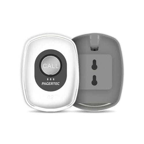 Sistema de alarma botones de pánico - Deluxe - Pagertec - de caída