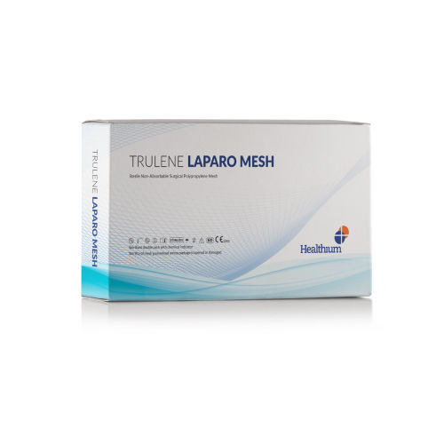 Prótesis para hernia abdominal - Trulene Laparo - Healthium Medtech - en decúbito prono / inguinal / incisiva
