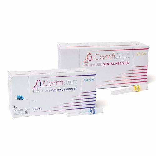 Aguja de anestesia dental - ComfiJect  - CavoMed / 3D Dental - estériles / 27 G / 30 G