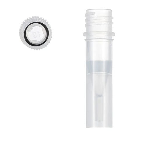 Tubo de ensayo de laboratorio - WG60008 - Shaoxing GenFollower Biotech CO., LTD. - de polipropileno / estéril / con tapón de rosca