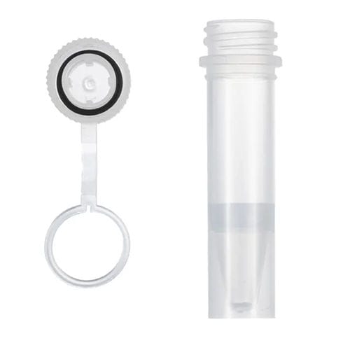 Tubo de ensayo de laboratorio - WG60912-T - Shaoxing GenFollower Biotech CO., LTD. - de polipropileno / estéril / con tapón de rosca
