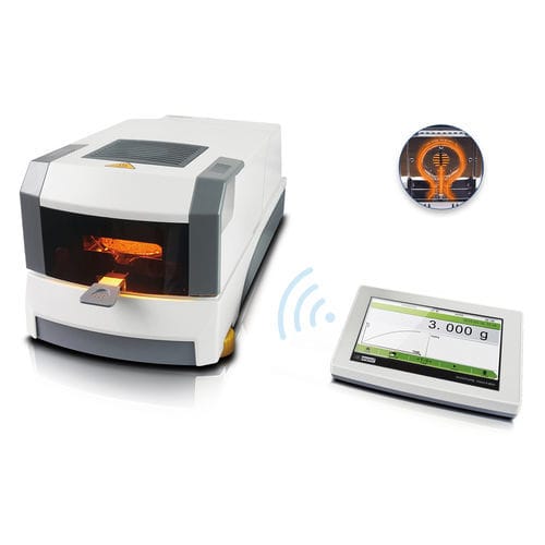 Balanza de humedad electrónica - XY-MS series - Changzhou Xingyun Eletronic Equipment Co., Ltd - para laboratorio / de mesa / con pantalla táctil