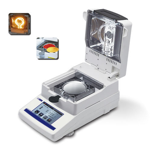 Balanza de humedad electrónica - XY-MW-T series - Changzhou Xingyun Eletronic Equipment Co., Ltd - para laboratorio / de mesa / con pantalla táctil
