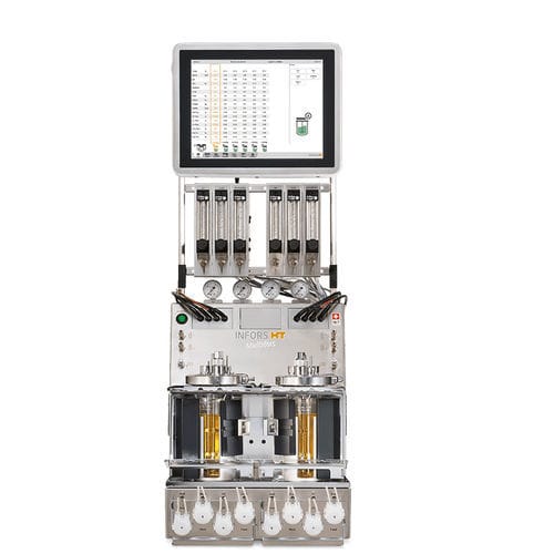 Biorreactor de laboratorio - Multifors 2  - Infors AG - para cultivos celulares / de síntesis paralela / apto para autoclave