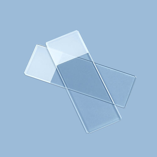 Portaobjetos de vidrio deslustrado - 7107 - Jiangsu Huida Medical Instruments - doble