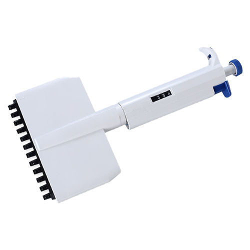 Pipeta mecánica - HD-60130 series - Jiangsu Huida Medical Instruments - a pistón / 12 canales / de volumen fijo