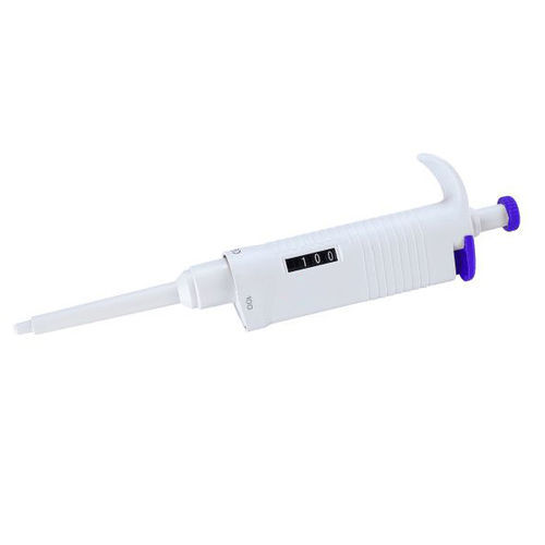 Pipeta mecánica - HD-60150 series - Jiangsu Huida Medical Instruments - a pistón / de canal simple / de volumen fijo