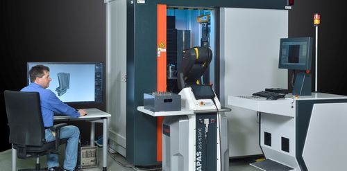 Sistema de inspección de rayos X - Phoenix V|tome|x C450 - Waygate Technologies - automatizada / para el sector médico / compacta