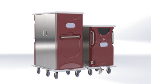 Carro médico - Hot Service  - ERECTA International Corporation - de vajilla / para transporte / para comidas