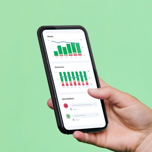 Aplicación para móviles análisis de datos - HAPPYORNOT - médica / de hospital / en tiempo real