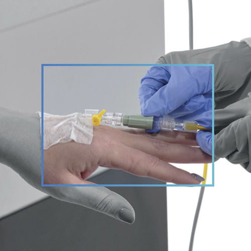 Conector para perfusión recto - OM001 - Oncosem - LUER®-lock