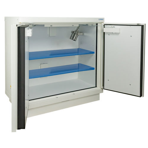 Armario de hospital - 793+LIA2 - Ecosafe - con estante / con puerta / con 2 puertas