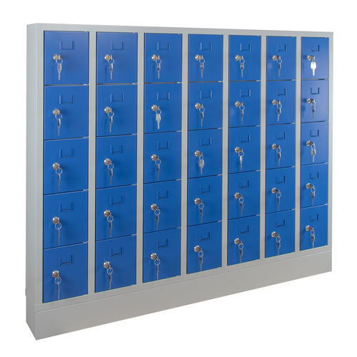 Taquilla de almacenamiento - ASC35 - Ecosafe - de hospital / con puerta / azul
