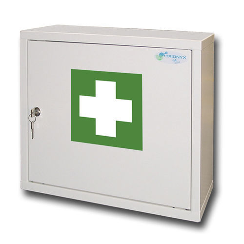Armario para medicamentos - MF15 - Ecosafe - con estante / con puertas batientes / de pared