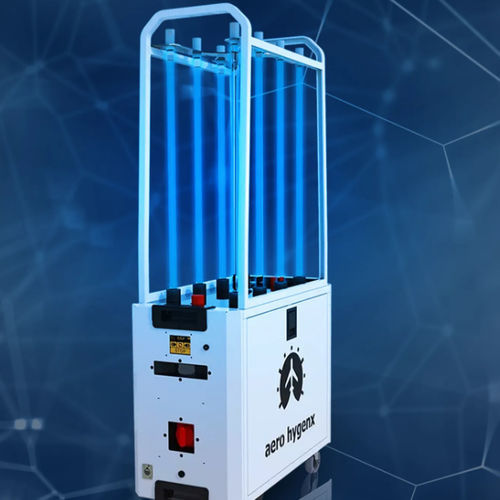 Robot de desinfección para hospital - RAY - aero hygenx - UVC / móvil / automatizado