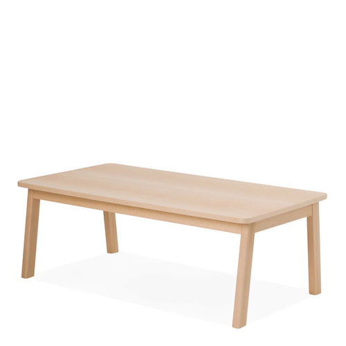 Mesa de centro de trabajo - UNN0024MB - SENIORCARE - de comedor / para sala de espera / rectangular