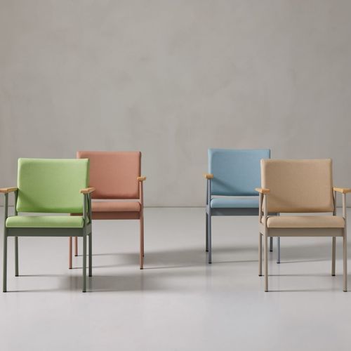 Silla de comedor - ROD0001 - SENIORCARE - para adulto / con reposabrazos / ergonómica