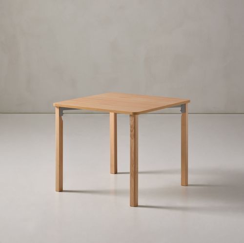 Mesa de comedor - HIEDRA   - SENIORCARE - para sala de espera / cuadrada / de altura regulable