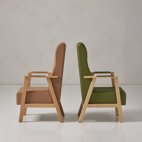 Silla para sala de espera - UNN0002MB - SENIORCARE - para adulto / para personas con movilidad reducida / con reposabrazos