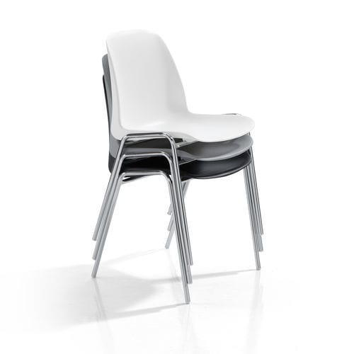 Silla para adulto - HIS0001BL - SENIORCARE - con reposabrazos / apilable