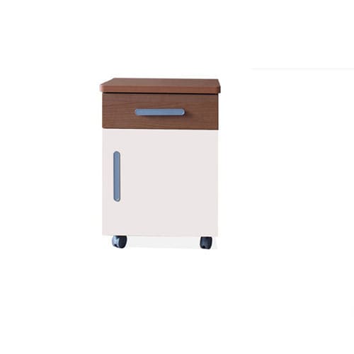 Mesa de cabecera con ruedas - MAE6015ME - SENIORCARE - con armario / con cajones