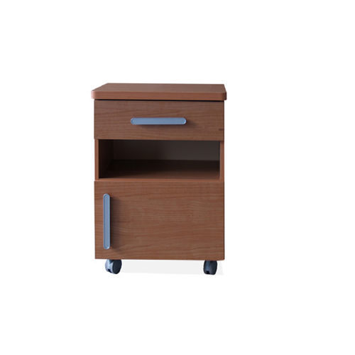 Mesa de cabecera con ruedas - MAE2015ME - SENIORCARE - con armario / con cajones