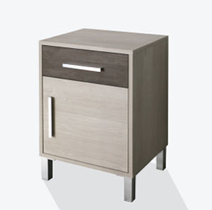 Mesa de cabecera con armario - NOR5001ME1 - SENIORCARE - con cajones