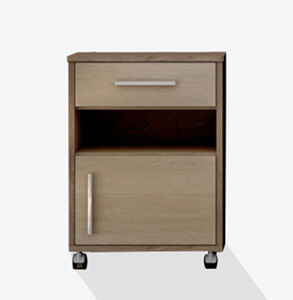 Mesa de cabecera con ruedas - NOR5002ME1 - SENIORCARE - con armario / con cajones